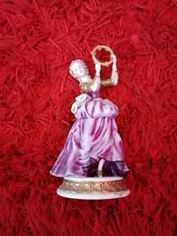 Estatueta Decorativa "La Ballerina 1500" - Porcelana Pintada à Mão
