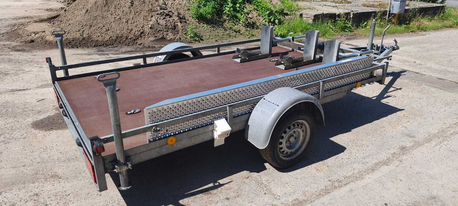 Przyczepa do przewozu motocykli i nie tylko DMC 1300kg!!!