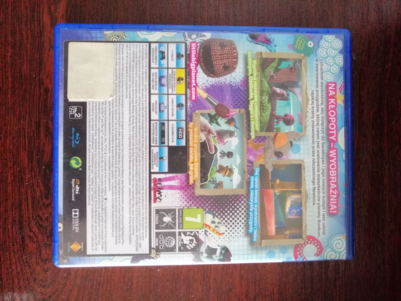 Gra LittleBigPlanet3 na PS4