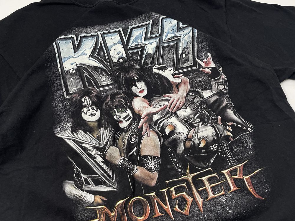 Мерчева рок футболка KISS rock punk merch ac/dc metalica slayer korn