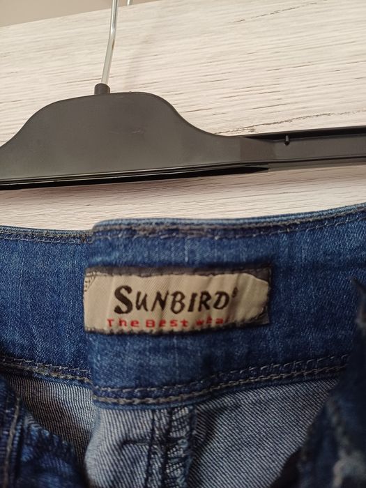 Niebieskie jeansy dżinsy Sunbird