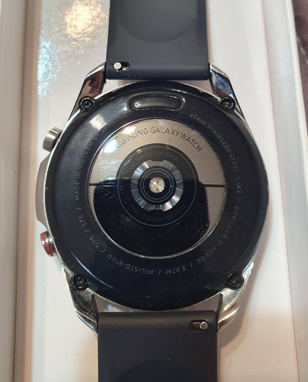 Samsung Galaxy Watch 3 LTE 45мм, нержавійка+браслет міланське плетіння