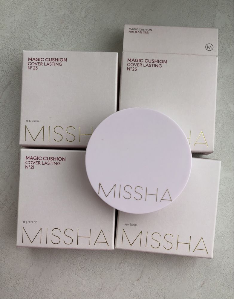 Кушон Missha M Magic Cushion Cover Lasting SPF50+