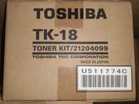 Toner Toshiba TK-18 Toner preto - Original