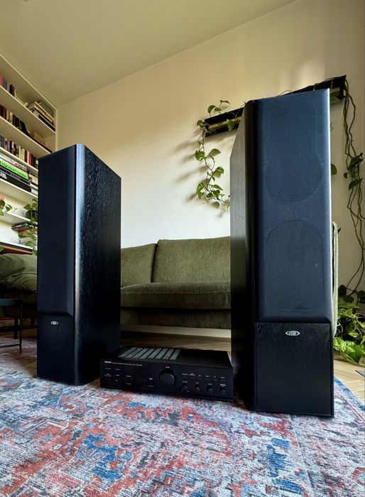 denon pma-525R amplituner + kolumny eltax symphony 8.2