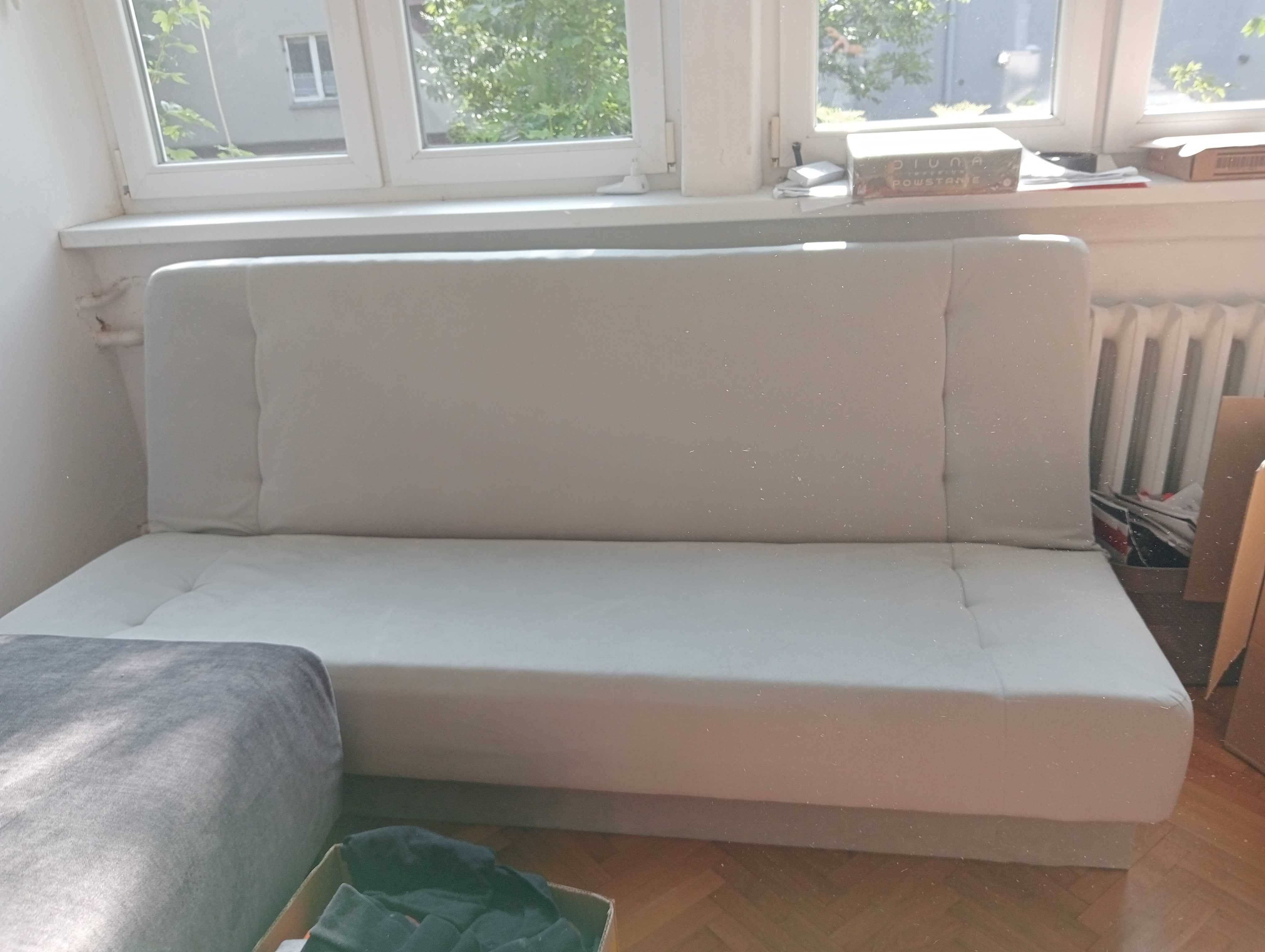 Nowa popielata wersalka
