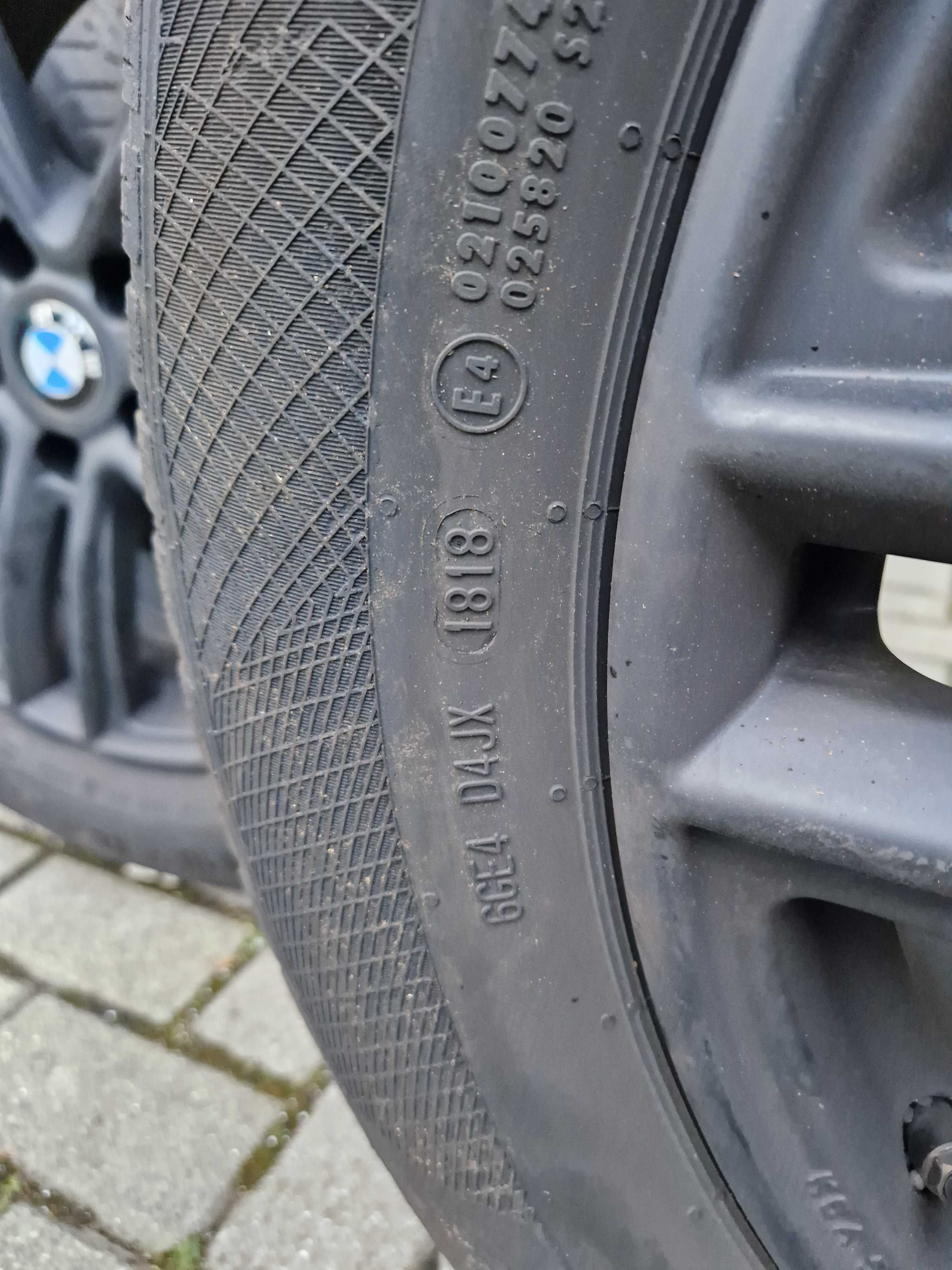 Felgi aluminiowe Koła opony zimowe audi q3 a6 18"5x112 czarne