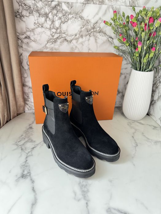 Botki Louis Vuitton Black
