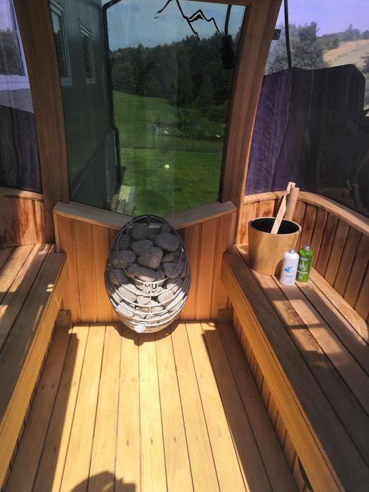 Sauna HIT rarytas fińska sucha ogrodowa z gondoli BALIA GRATIS