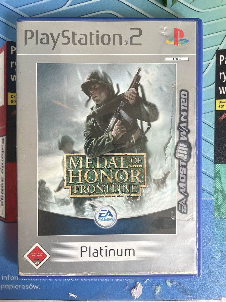 Medal of honor frontline ps2 wersja niemiecka