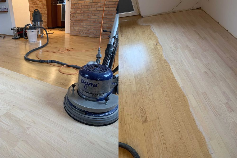 **Bezpyłowe cyklinowanie parkietów, układanie podłóg, paneli**