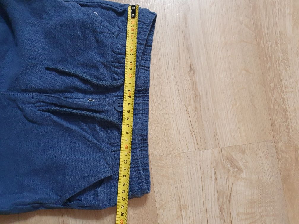 Bawełniane spodnie 128cm