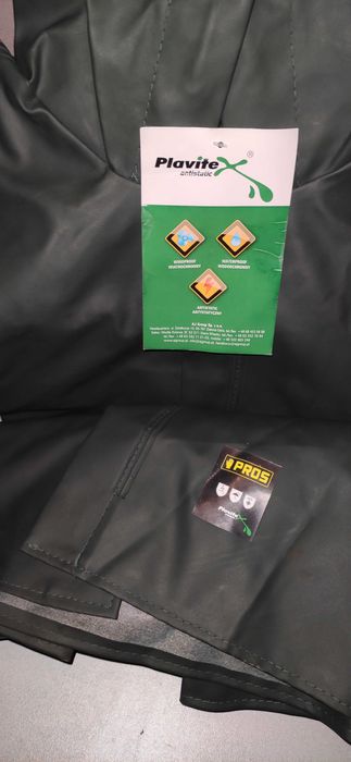 Kurtka wodoochronna antystatyczna PROS 101/A zielona - NOWA -