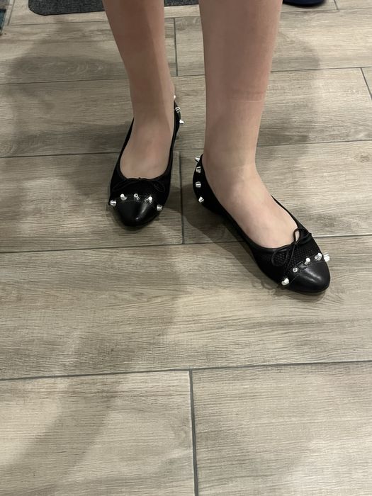 Шкіряні балетки 39р