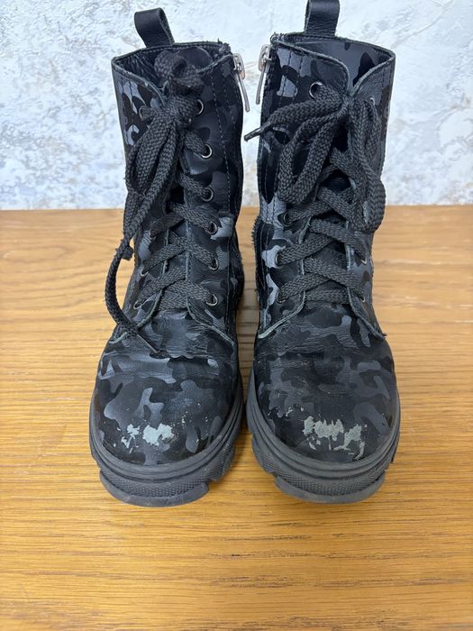 Шкіряні ботінки на осінь