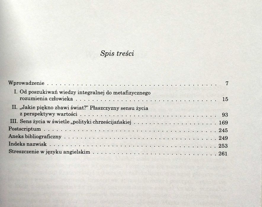 SENS ŻYCIA. Antropologiczne aspekty rosyjskiego renesansu duchowego