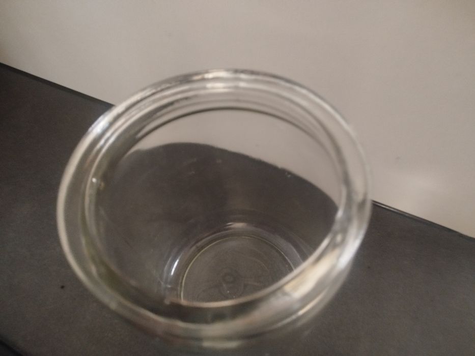 Słoik  szklany  dawnych lat  16 cm