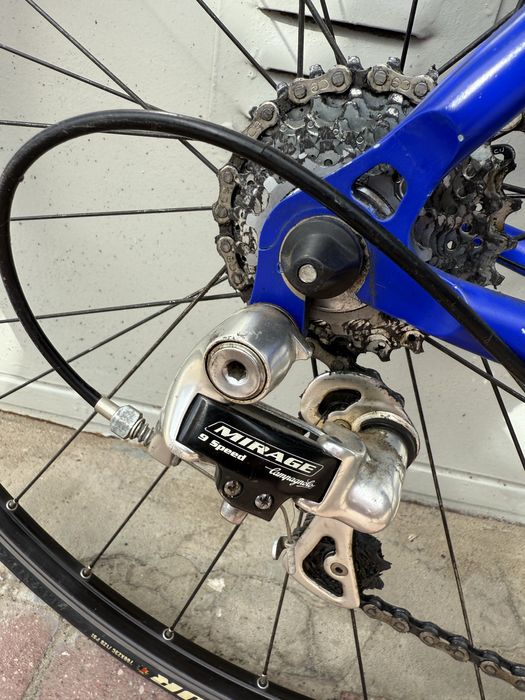 Rower szosowy F. Moser karbon  alu  campagnolo