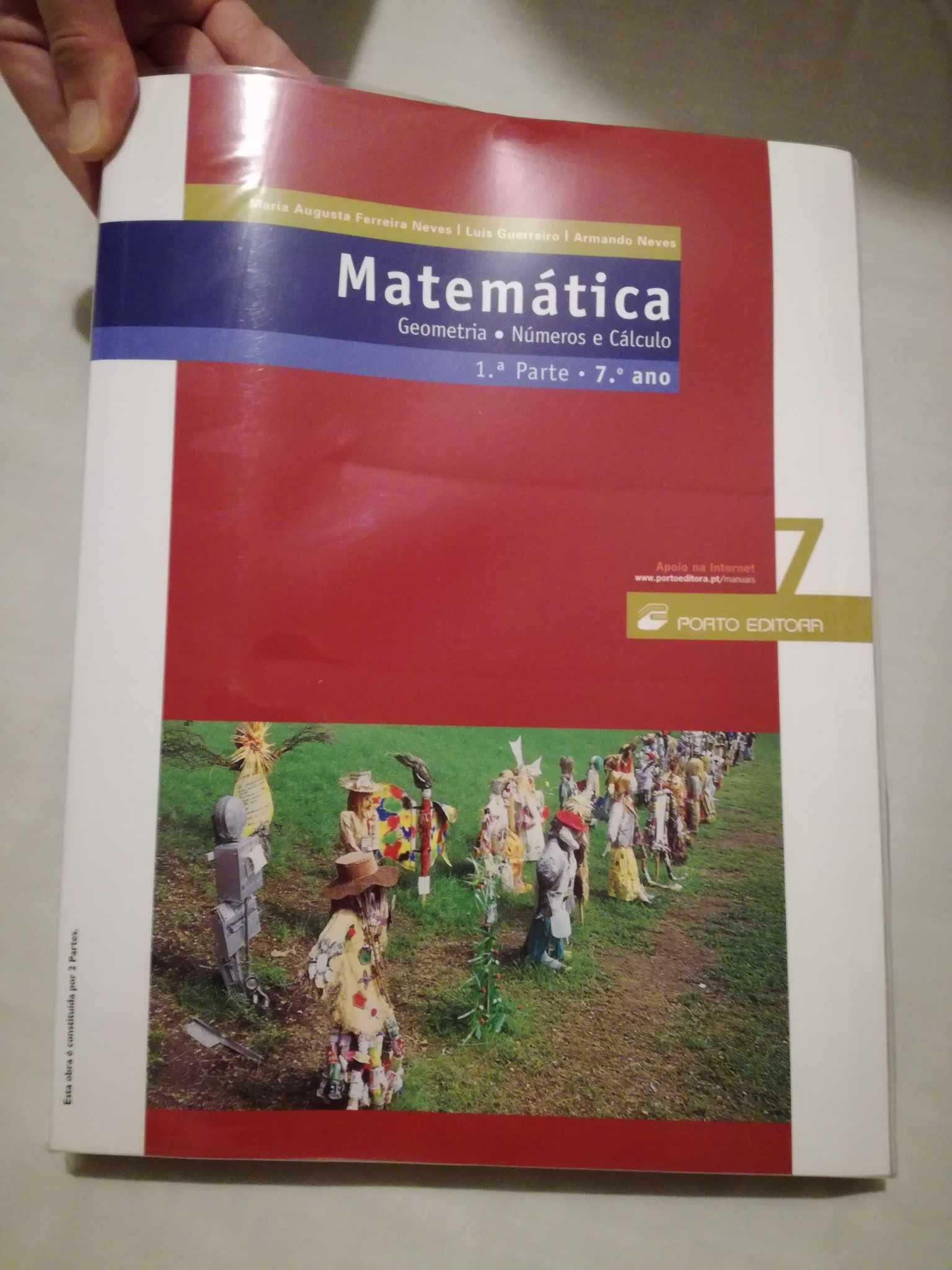 Livros de Matemática 7.º ano