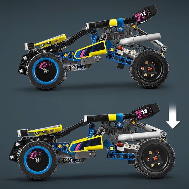 Конструктор LEGO Technic Позашляховик багі для перегонів 219 деталей