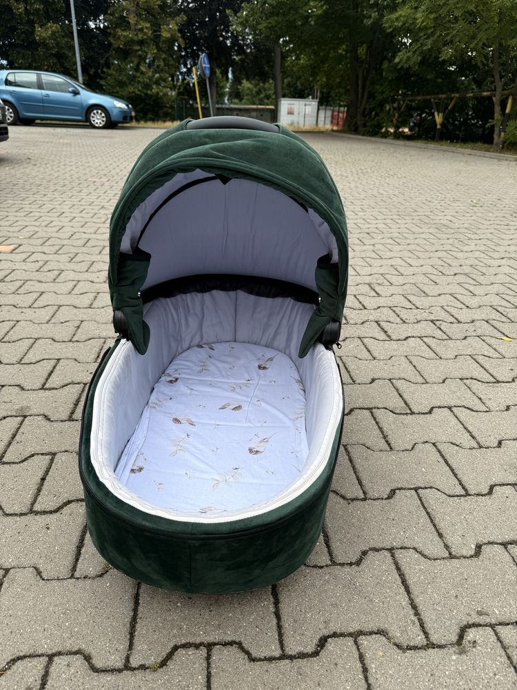 Wózek 2w1 Junama Space Welur