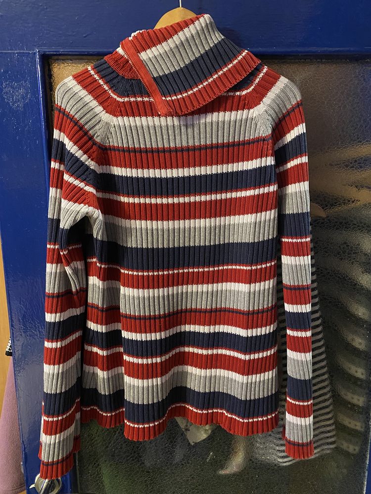 Sweter golf gruby bawelniany r. XL 46-48 H&M L.O.G.G.