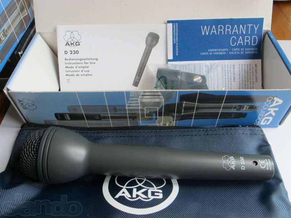 Продам микрофон AKG D230 (оригинал)
