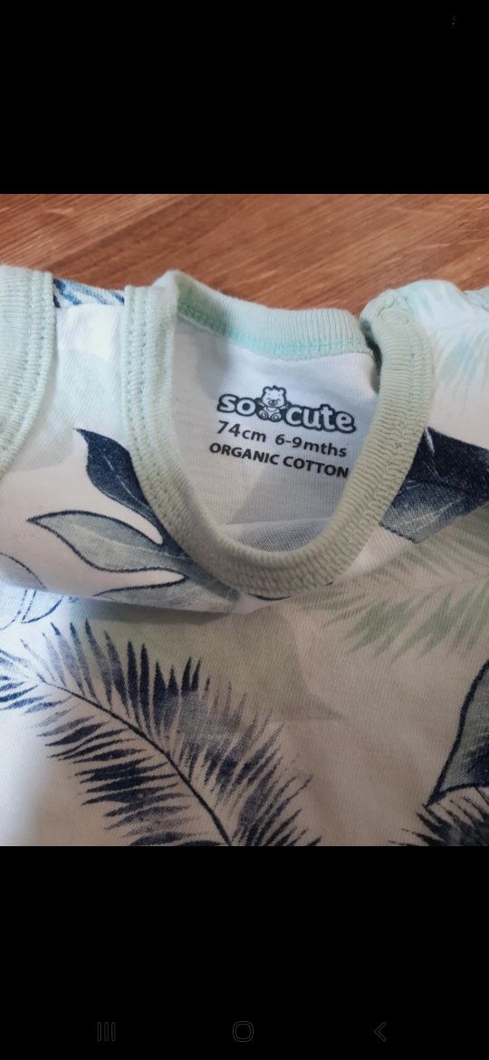 Body bez rękawów boho so cute 74