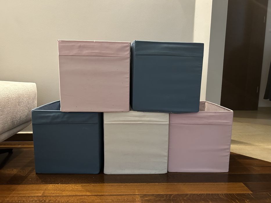 Tkaninowe pudelko Drona Dröna Ikea do Kallax