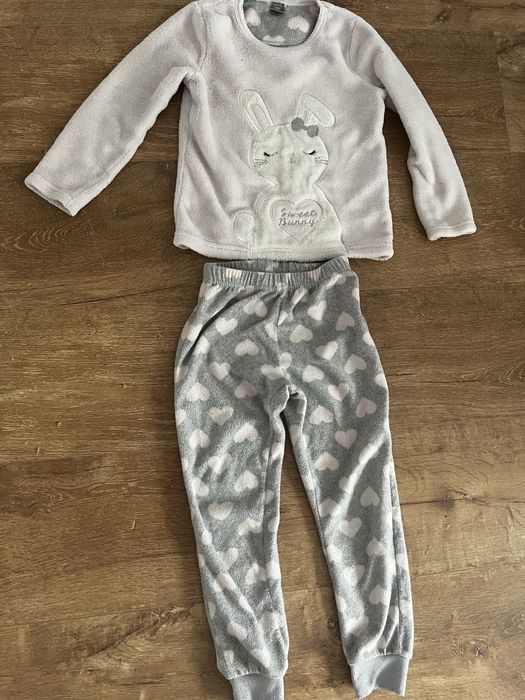 Pizamy dziewczece polarowe 110/116