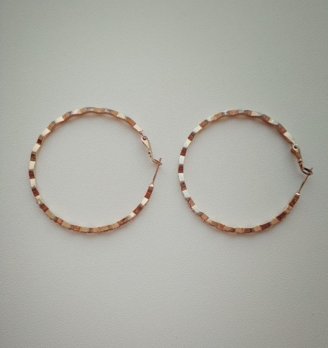 Серёжки из медзолота