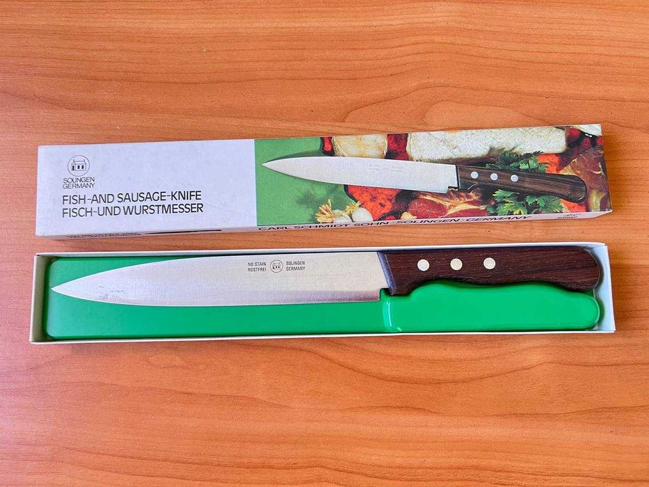 Новий кухонний японський Шеф-ніж CARL SCHMIDT SOHN Solingen Germany