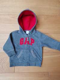 Bluza z kapturem Gap, r. 6-12 m-cy