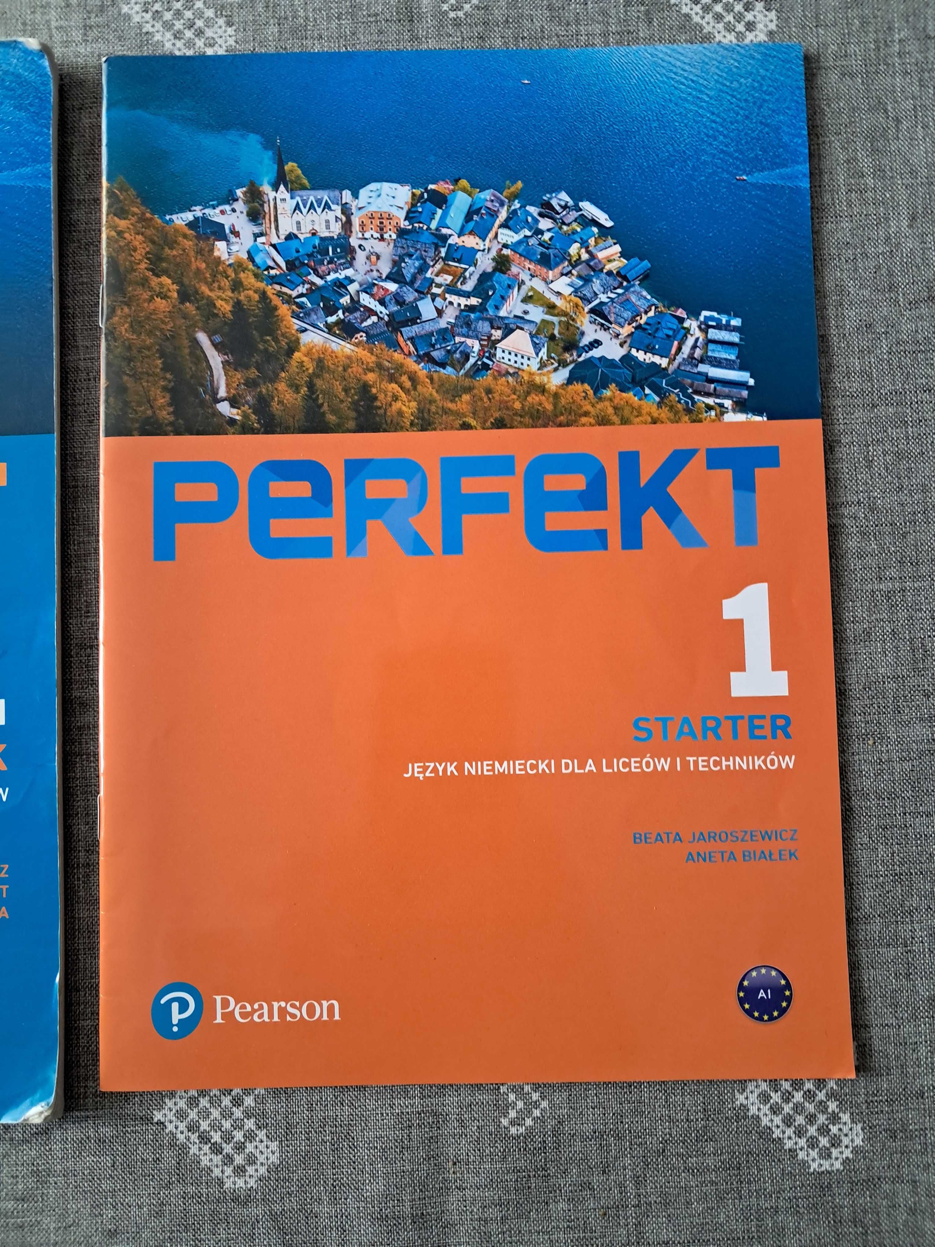 Podręcznik  j. niemiecki -PERFEKT 1  Zestaw podręcznik, ćwicz, starter