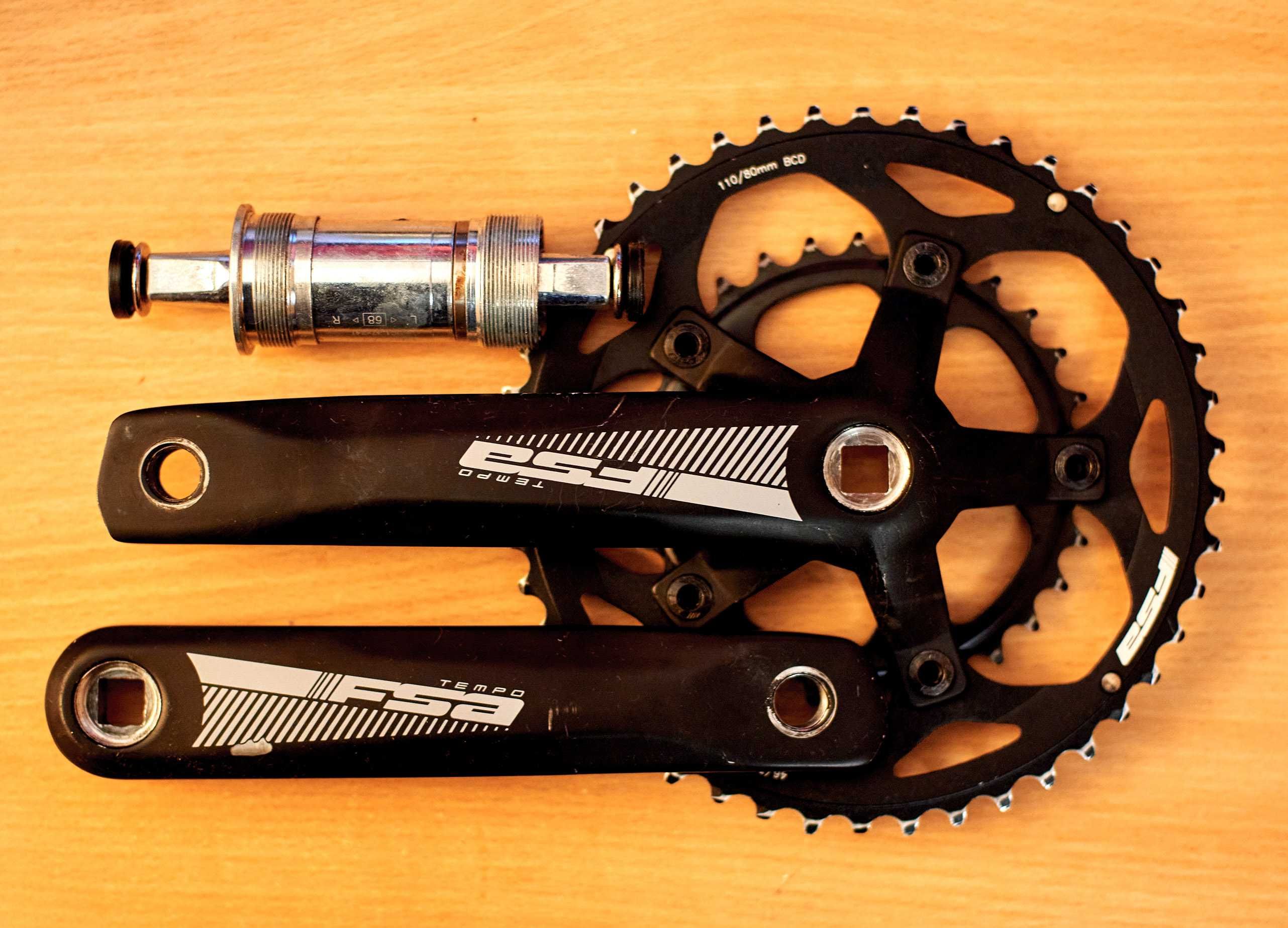 Групсет Shimano Sora ST R3000, 2x9 + Шатуны - FSA