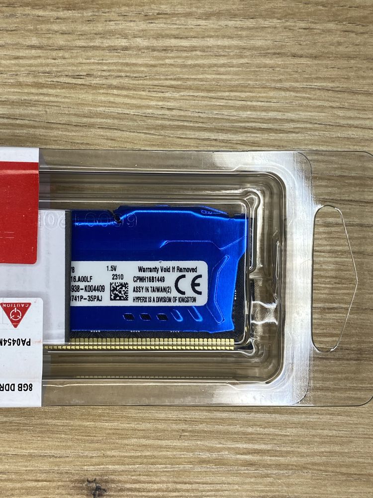 DDR3 1866 8gb HyperX Оперативная память