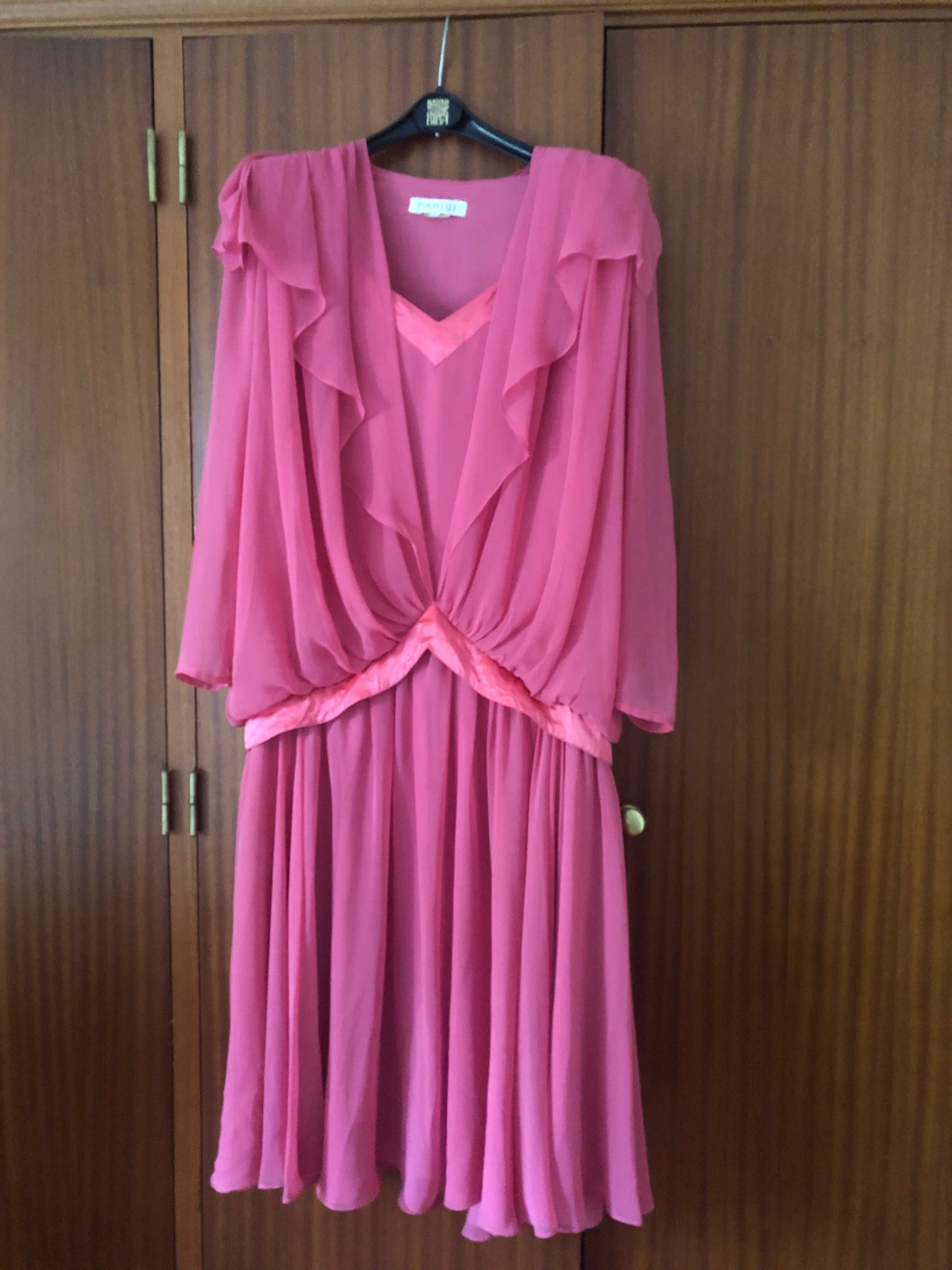 Vestido Cor de Rosa Cerimónia