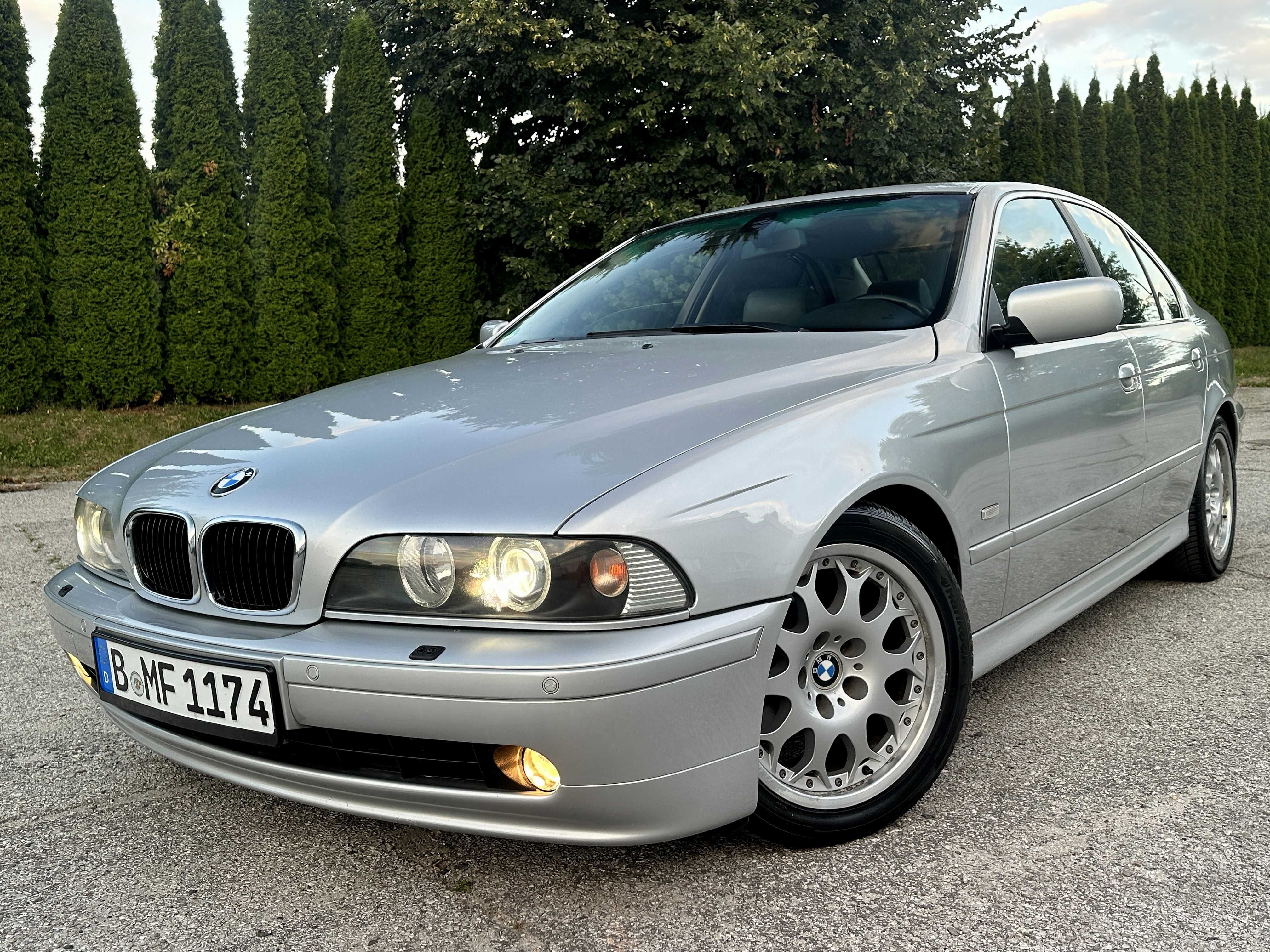 BMW E39 LIFT 525i 192PS Xenon Skóra PDC Navi BBS 17" PIĘKNY STAN !