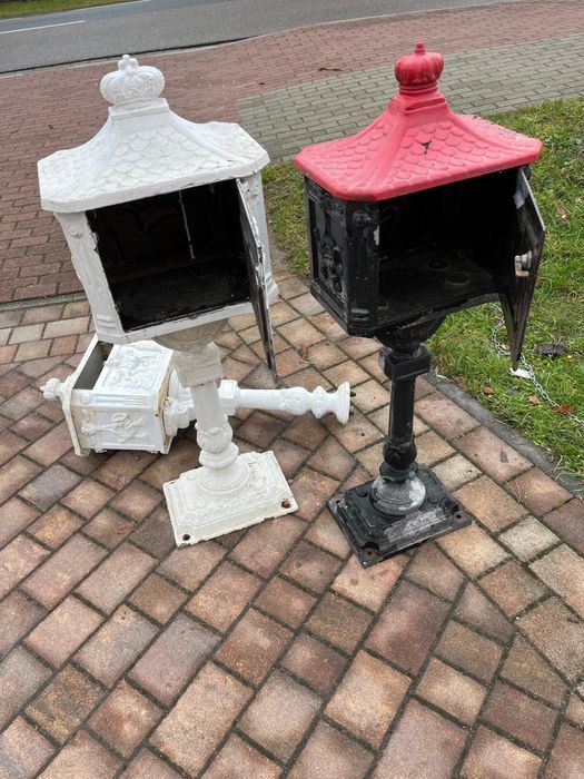 Skrzynka  pocztowa zeliwna