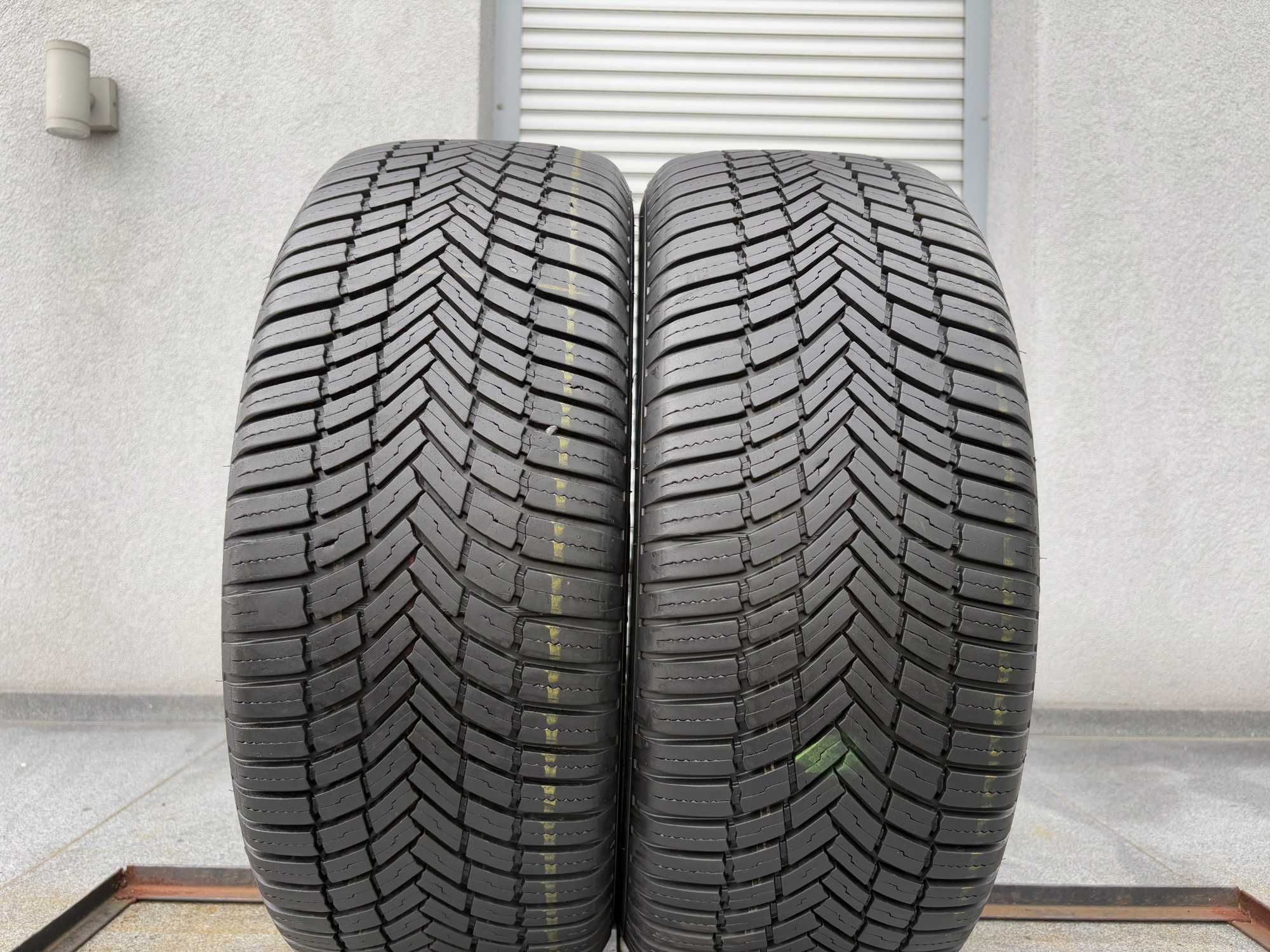 2szt całoroczne 235/55R17 Bridgestone 6,8mm 2024r świetny stan! 4S192