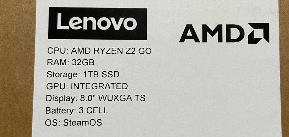 Портативна ігрова приставка Lenovo Legion Go S 1 TB Нова