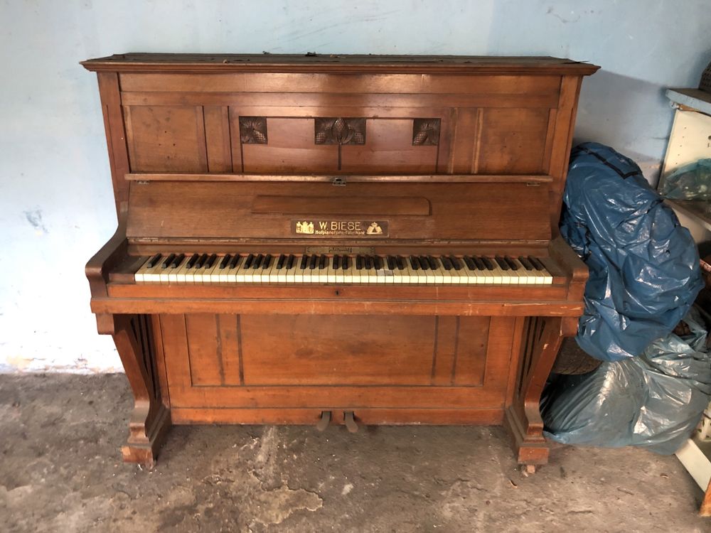 Pianino, stare do renowacji