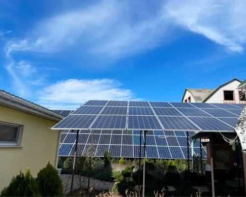 Будівництво СЕС, сонячні електростанції, сонячні панелі