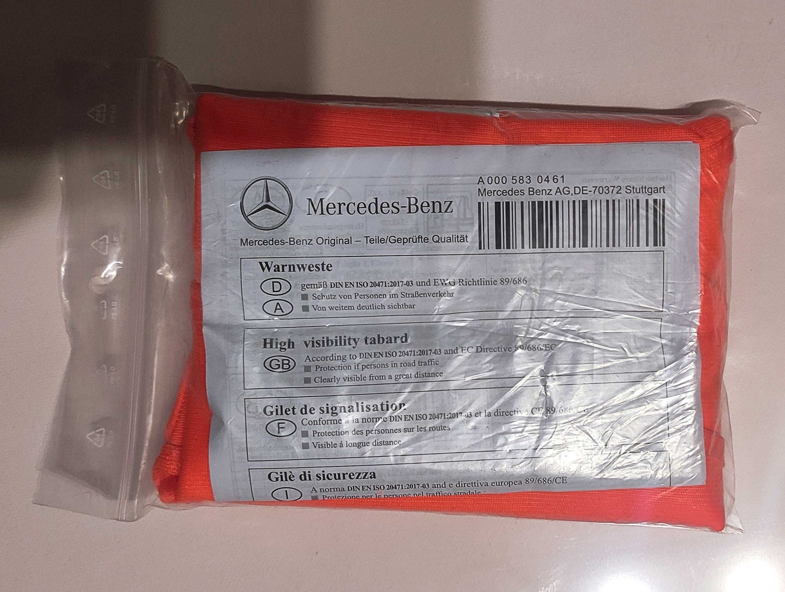 Kamizelka odblaskowa Mercedes-Benz