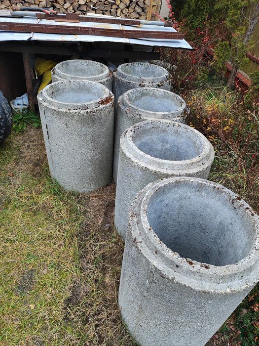 Kręgi betonowe 6 sztuk