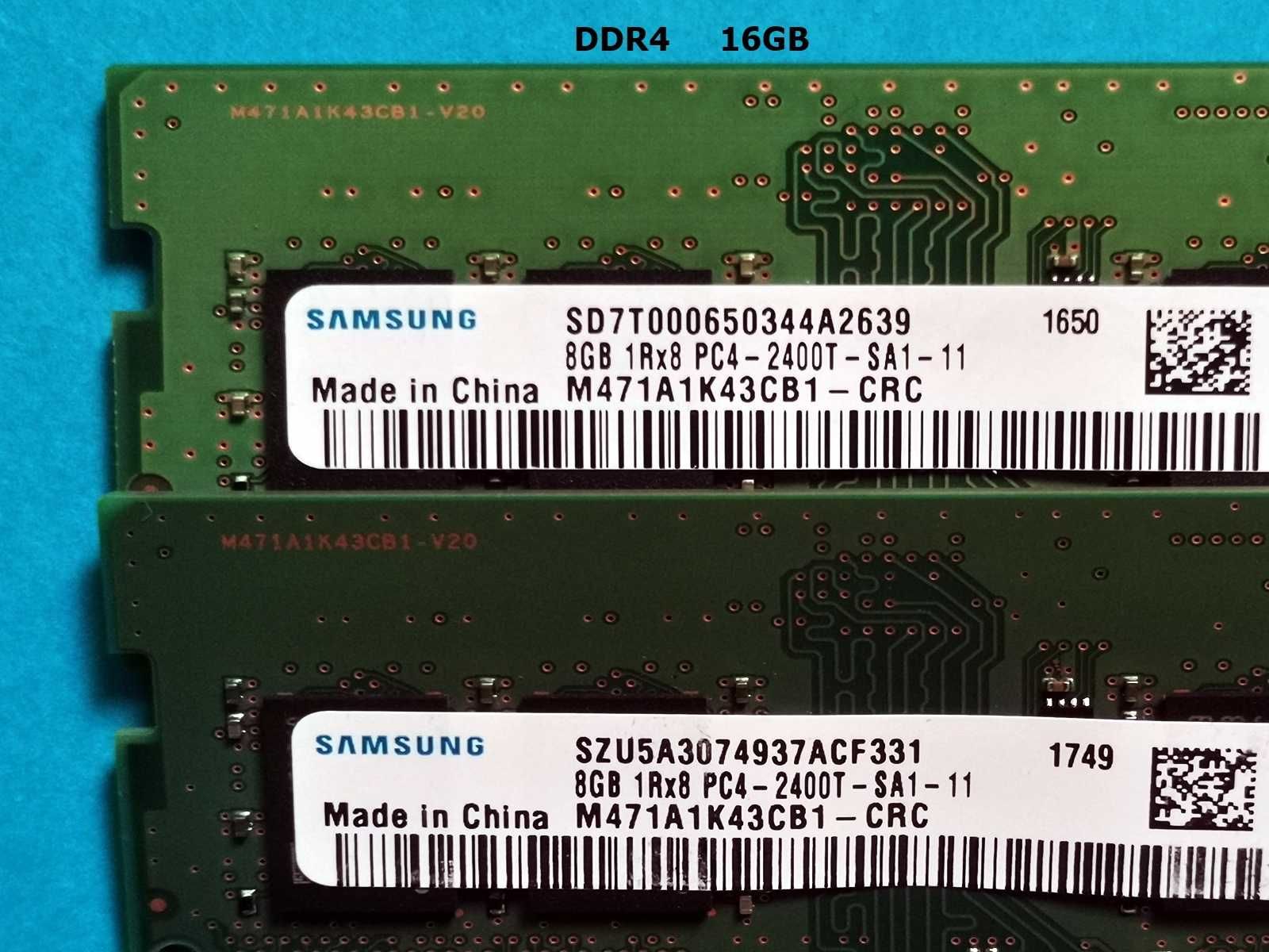 DDR4 16GB Samsung 2400T