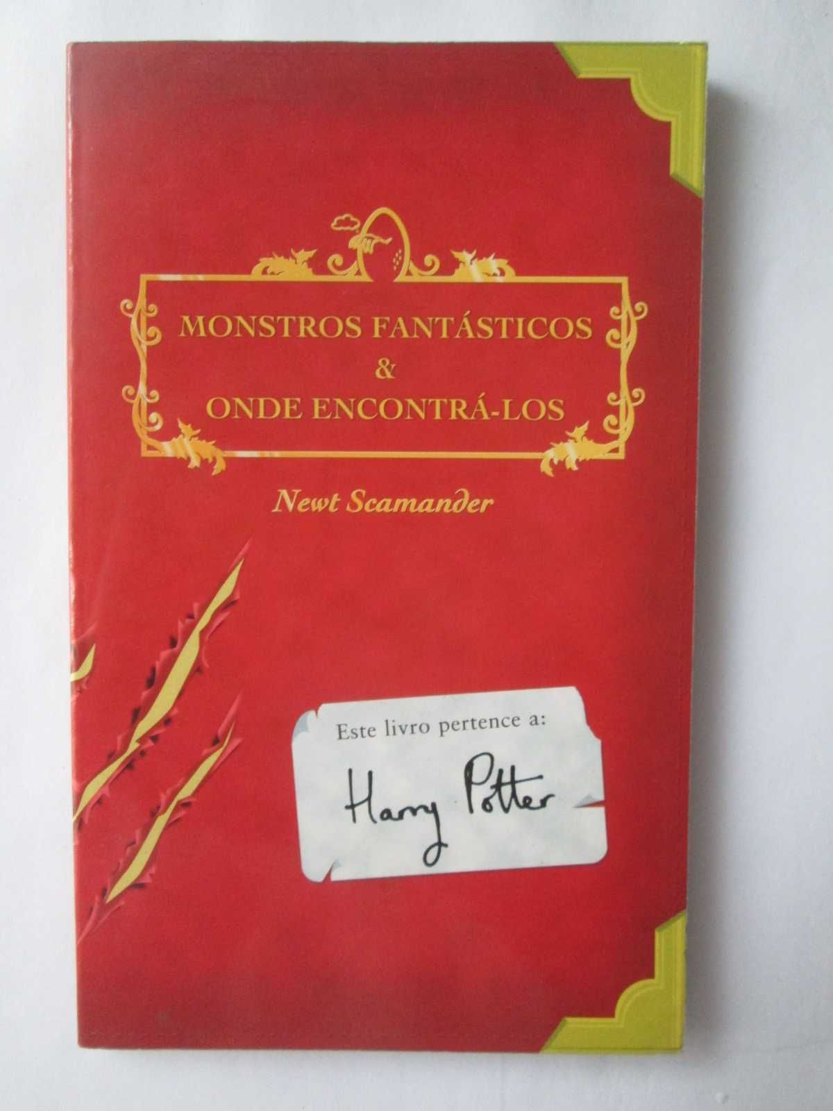 Livros O Quidditch através dos tempos e Monstros Fantásticos
