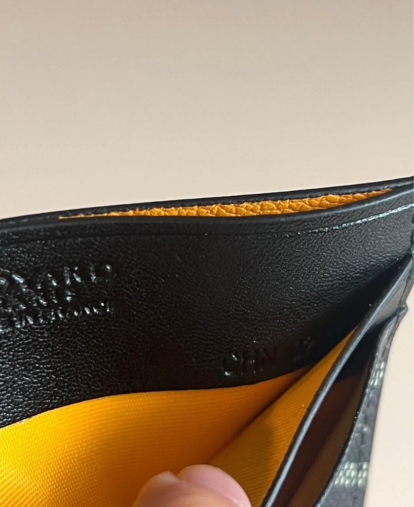 Goyard Carteira Preta