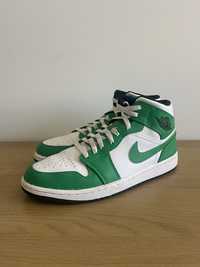 Jordan 1 Mid Lucky Green