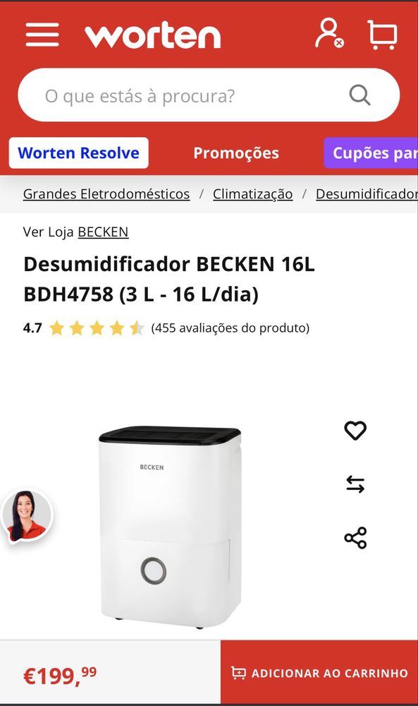 Desumificador BECKEN